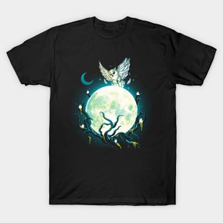 Owl Magic Moon T-Shirt